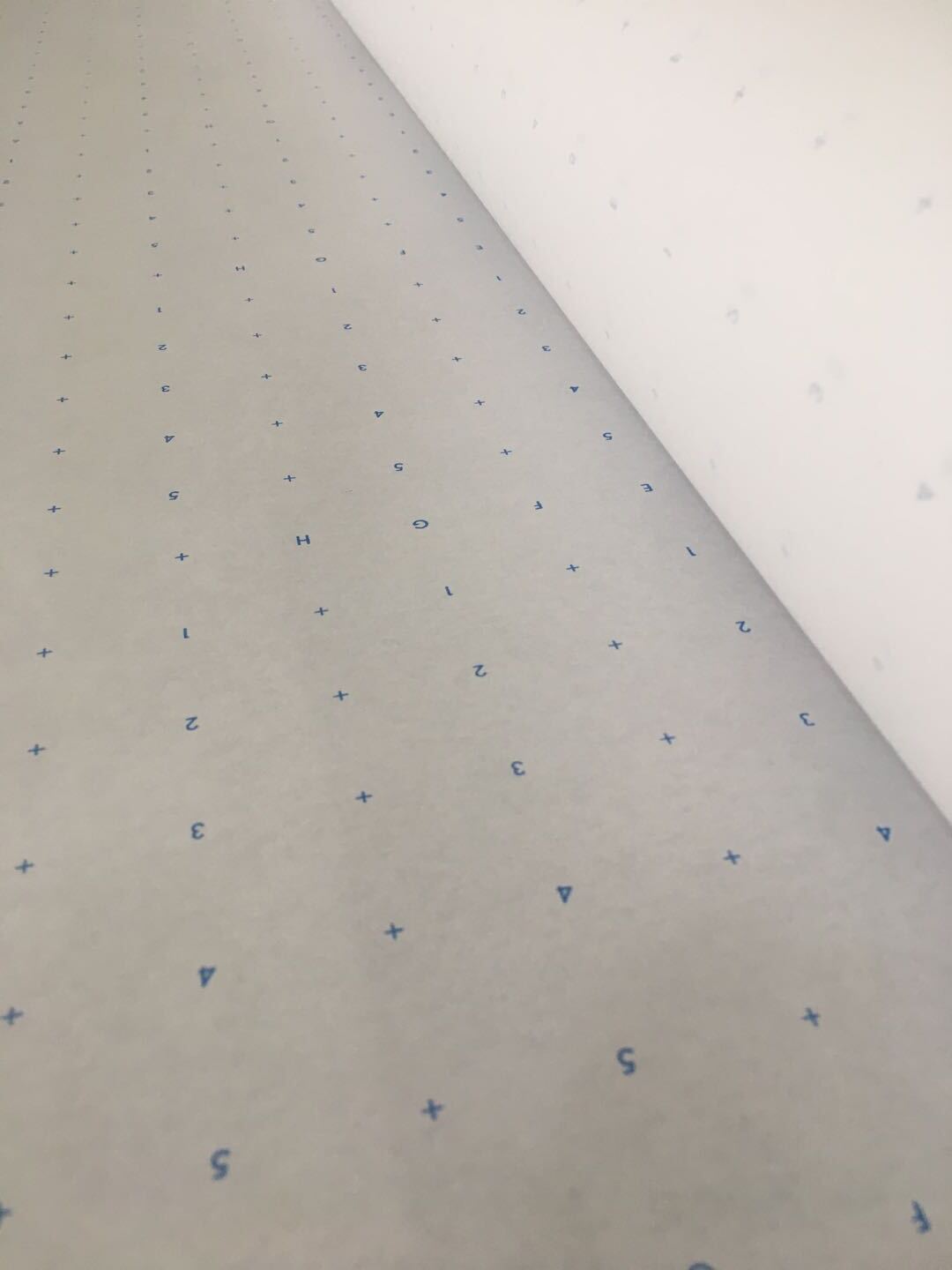 Fuutreo 2 Rolls Dotted Pattern Paper for Sewing 45 Inches x 10 Yards Alpha  Numeric Tracing Paper Roll White Drafting Paper Alphanumeric Marking Paper